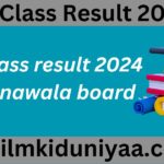 GUJRANWALa Board 1st Year Result Check By Roll Number 2024